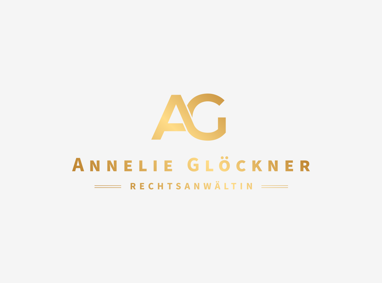 Rechtsanwaltin Annelie Glockner Logo Design Corporate Design Webdesign Wordpress Commtools