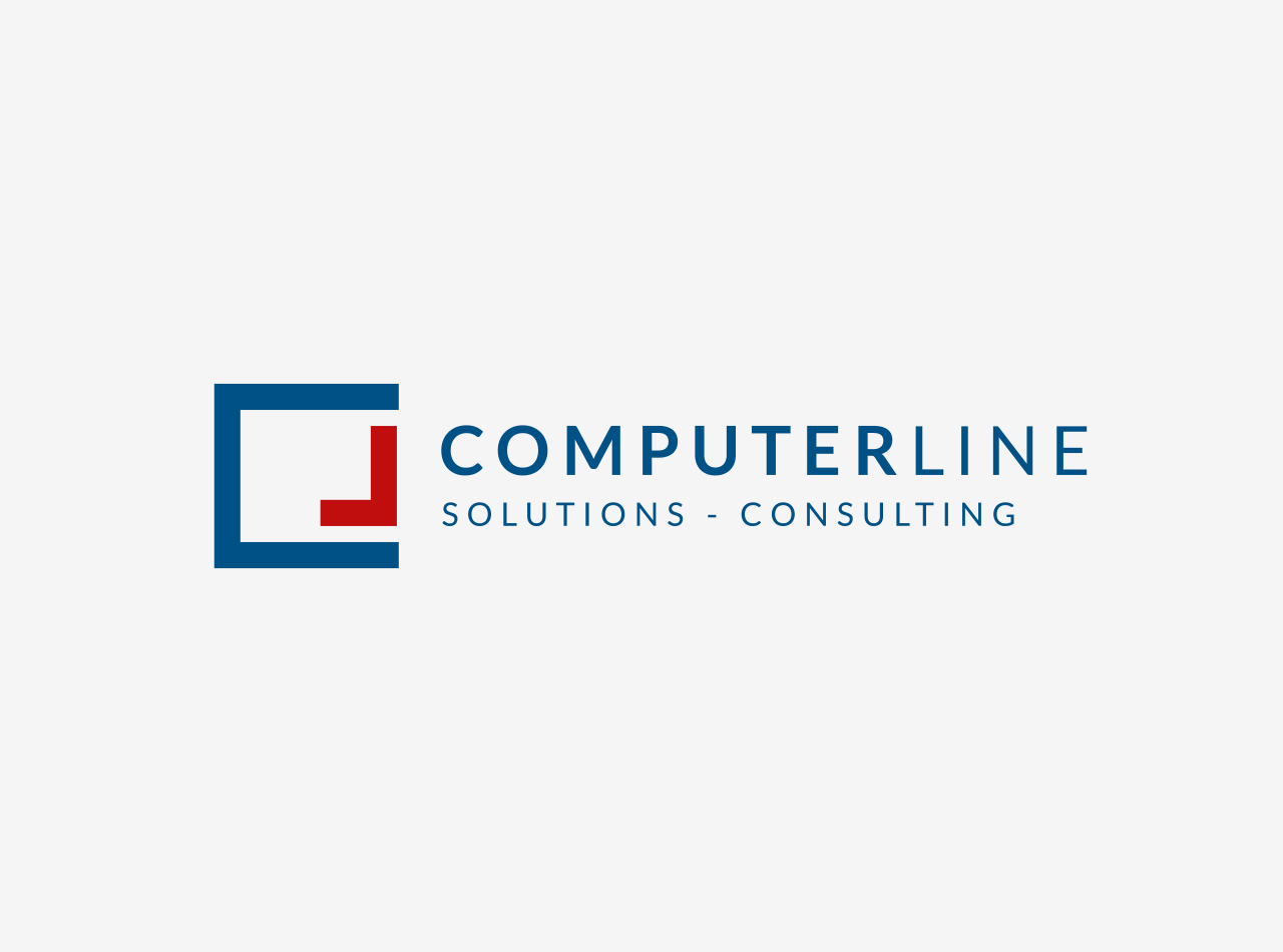 COMPUTERLINE-GmbH-Logo-Design-SP-COMMTOOLS_03 Logo Design für die ComperLine GmbH, linksbündige Version, auf hellem Fond