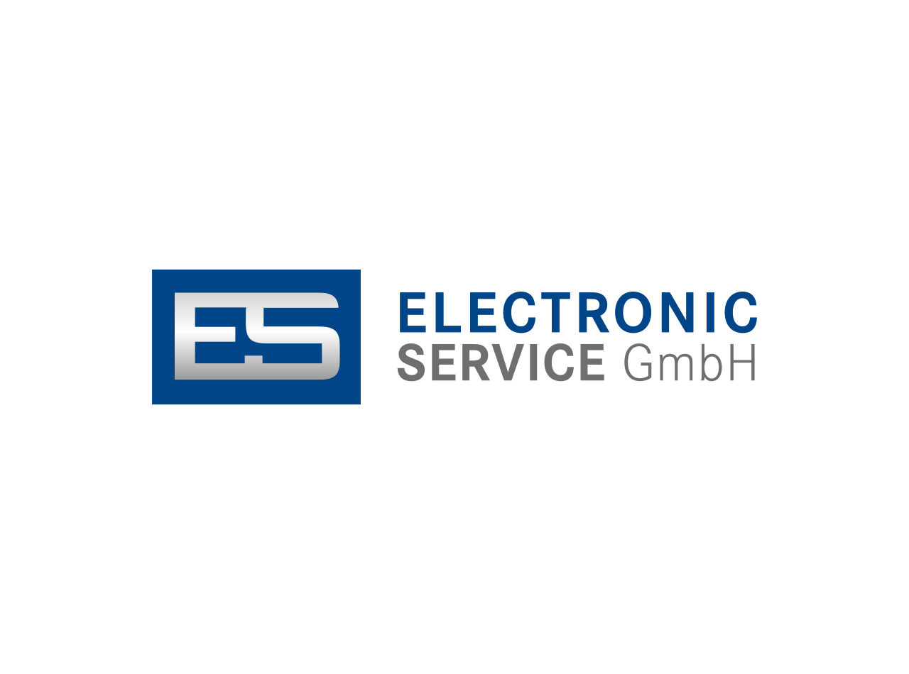 Logo Design für die E.S. Electronic Service GmbH