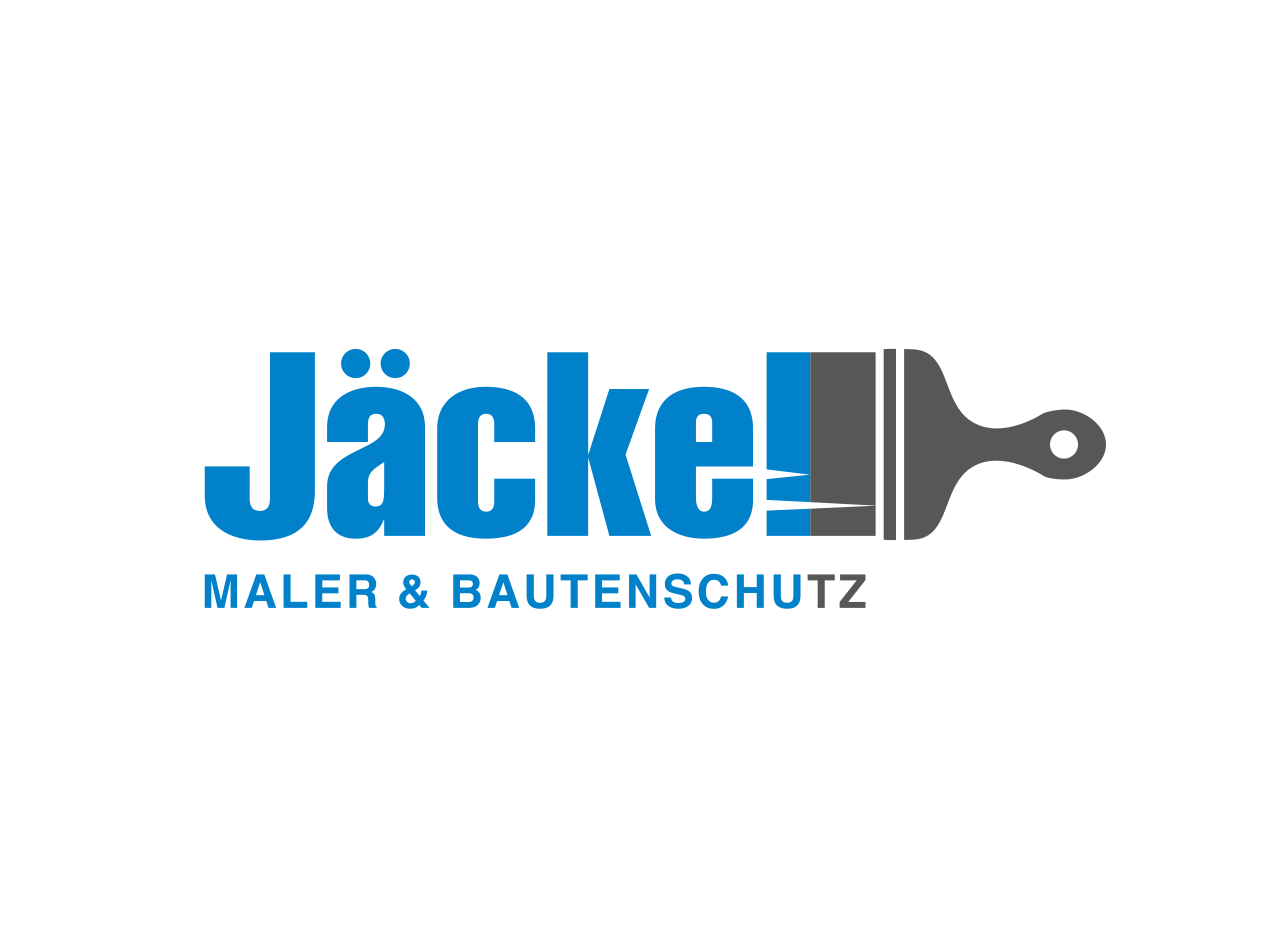 Logo Design für den Malerbetrieb Jäckel Maler & Bautenschutz im Taunus