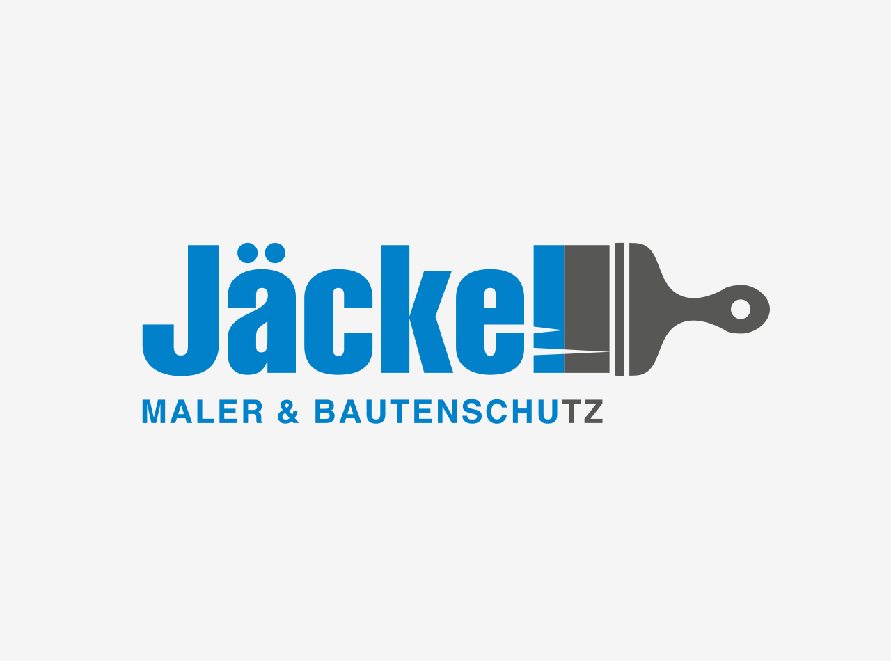 Logo Design für den Malerbetrieb Jäckel Maler & Bautenschutz im Taunus 2