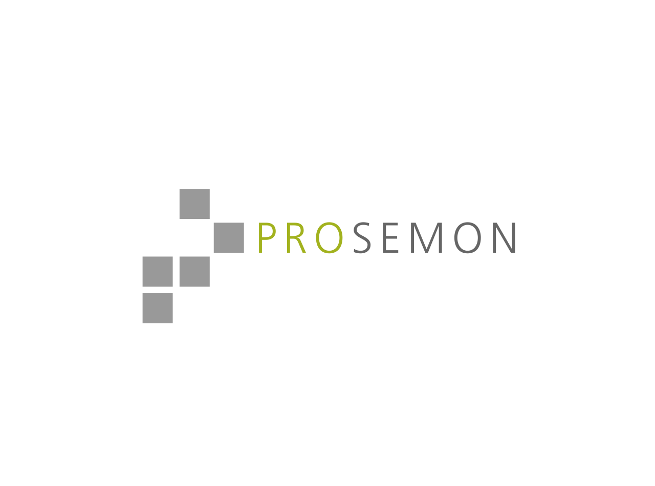 Logo Design für die PROSEMON GmbH in Frankfurt