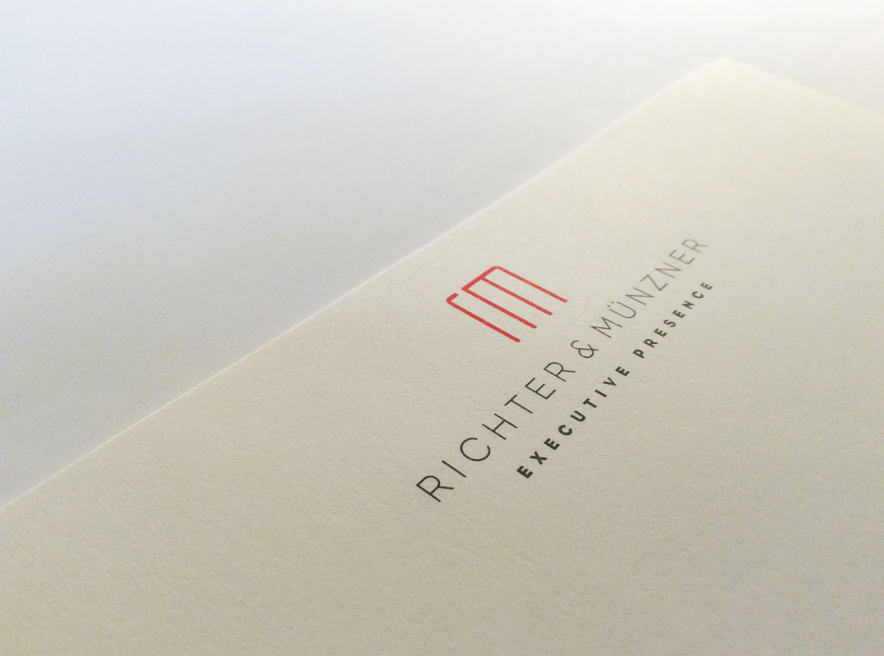 Briefpapier für Richter & Münzner 1