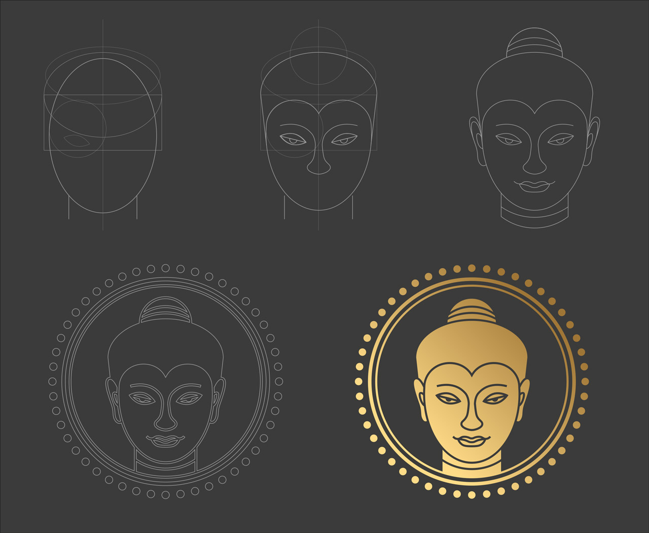 Logo Entwicklung am Beispiel SUNAN Thai Massage 2