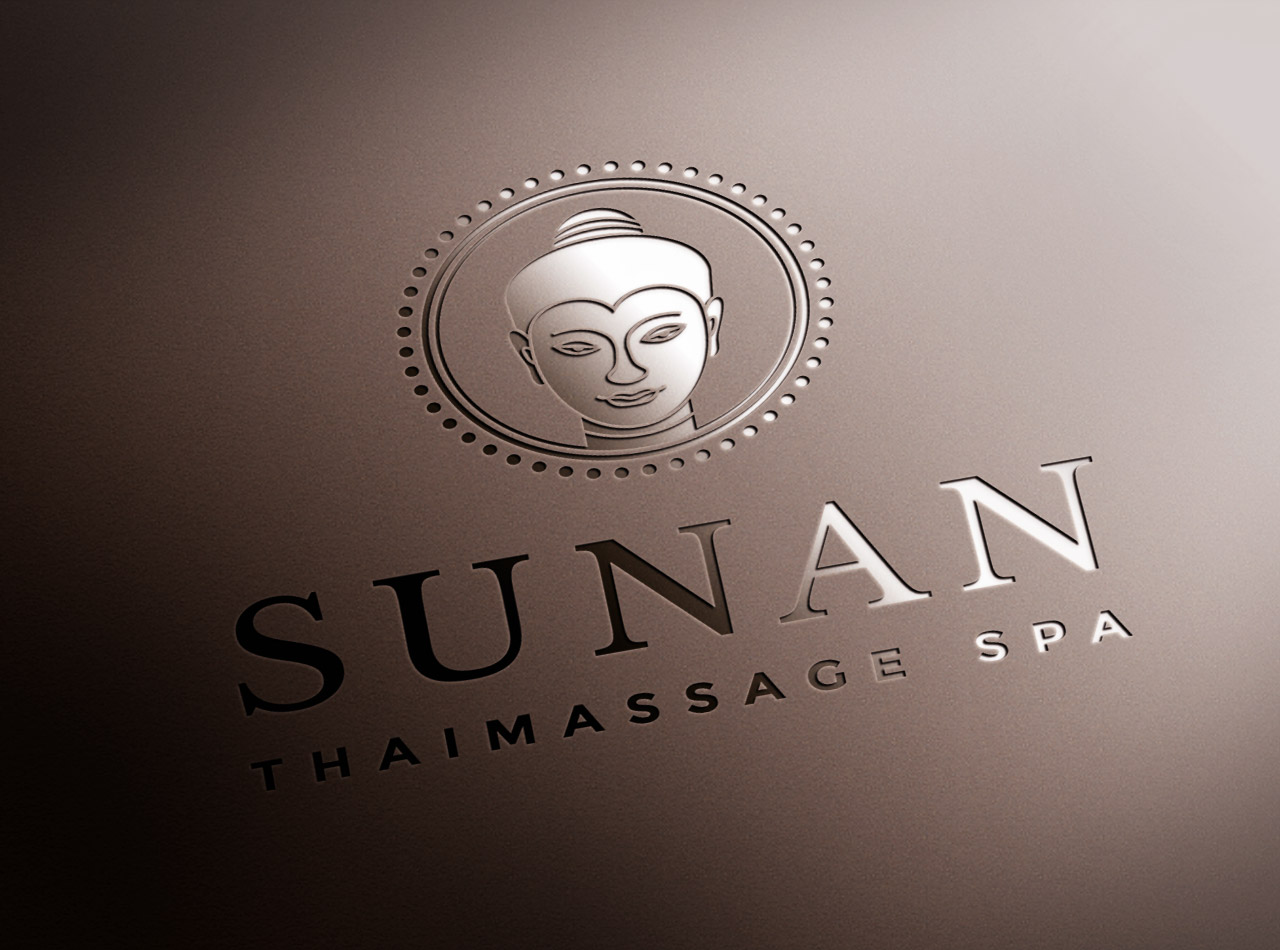 Logo Prägung SUNAN Thai Massage 1