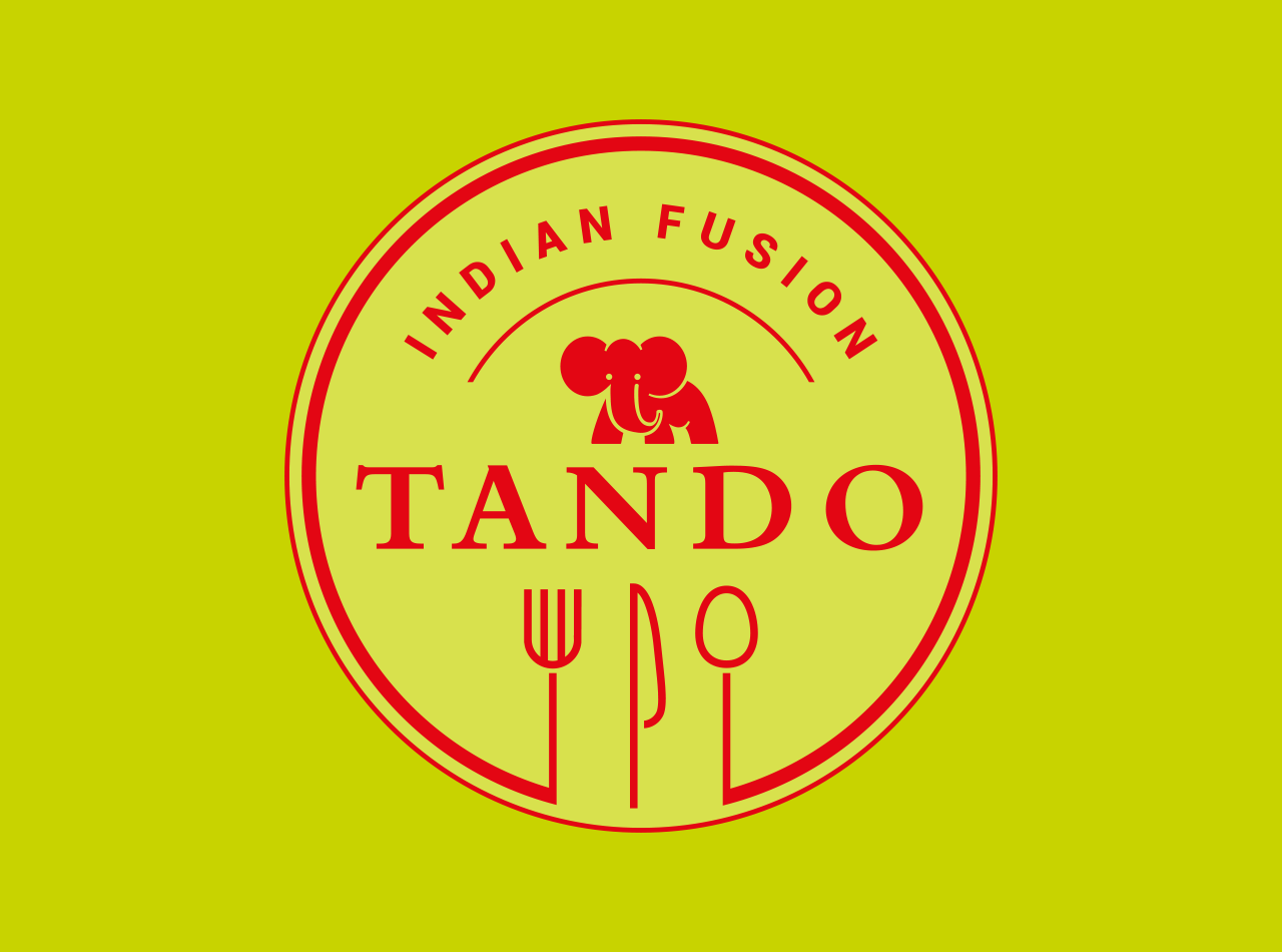 Logodesign für TANDO Indian Fusion