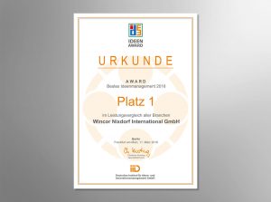 Zentrum Ideenmanagement Urkunde 1