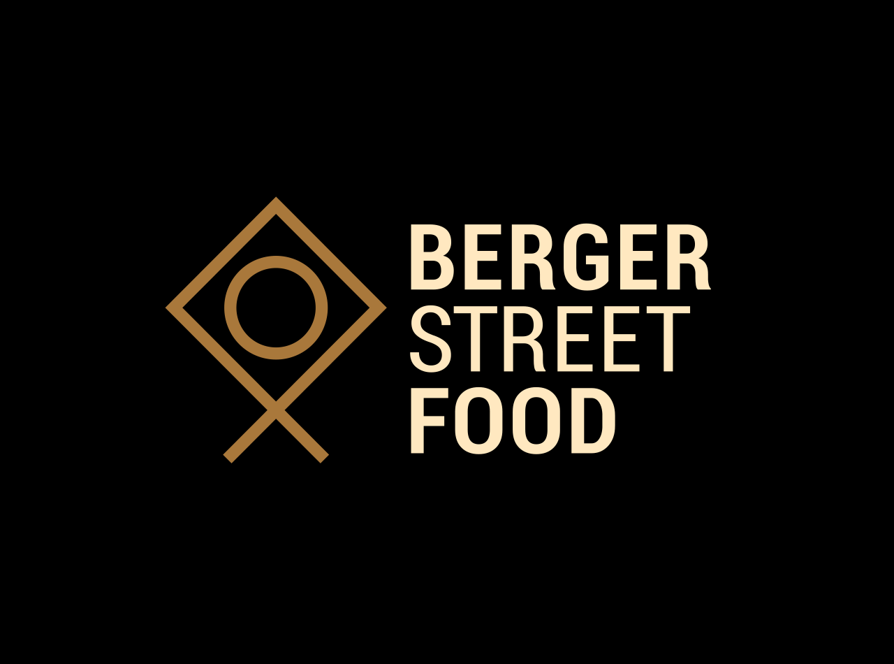 Logo Design, Brand Design BERGERSTREETFOOD Sushi Restaurant