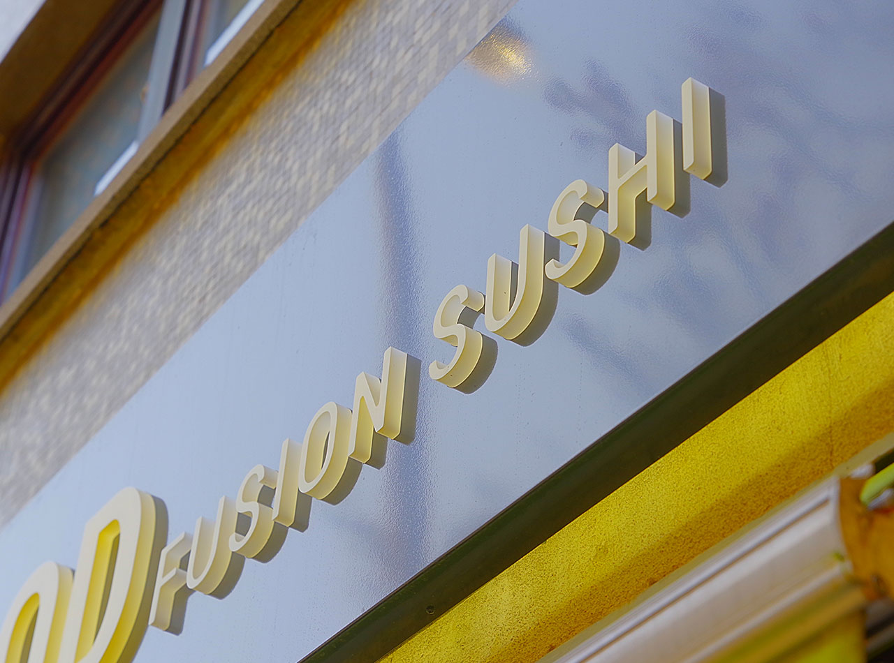 BERGERSTREETFOOD Brand Design, Beschilderung