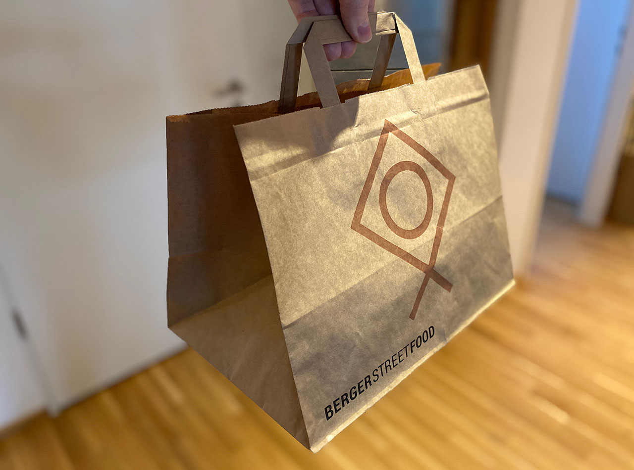 BERGERSTREETFOOD Sushi Tüte ToGo
