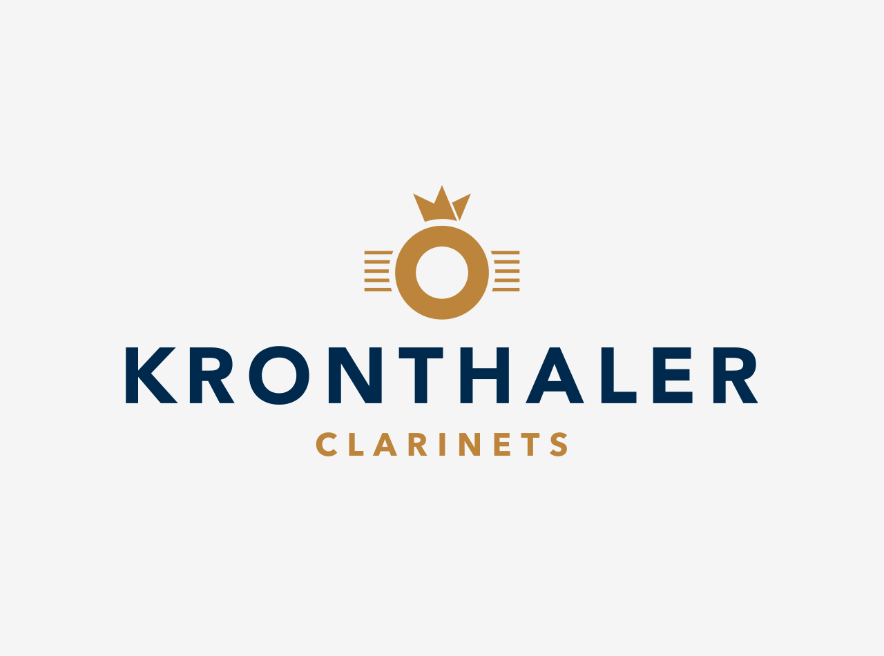 Logo Design auf hellem Hintergrund für Kronthaler Clarinets