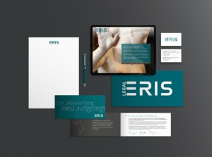 ERIS LEGAL Wirtschaftskanzlei und Rechtsanwalt – Corporate Design, Webdesign, Logo Design