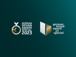 German Design Award – German Brand Award Lables 2023, Design Agentur COMMTOOLS, Ausgezeichnet