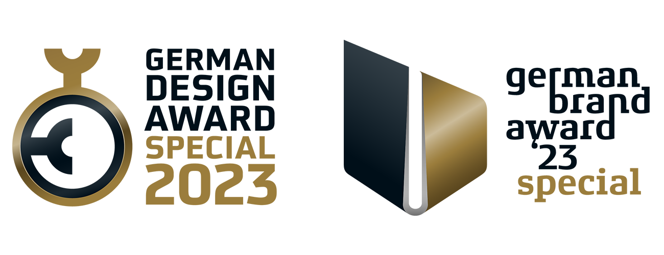 German Design Award – German Brand Award Lables 2023, Design Agentur COMMTOOLS, Ausgezeichnet