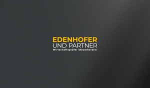 EDENHOFER UND PARTNER Wirtschaftsprüfer Steuerberater Logo Design, Brand Design von der Designagentur COMMTOOLS
