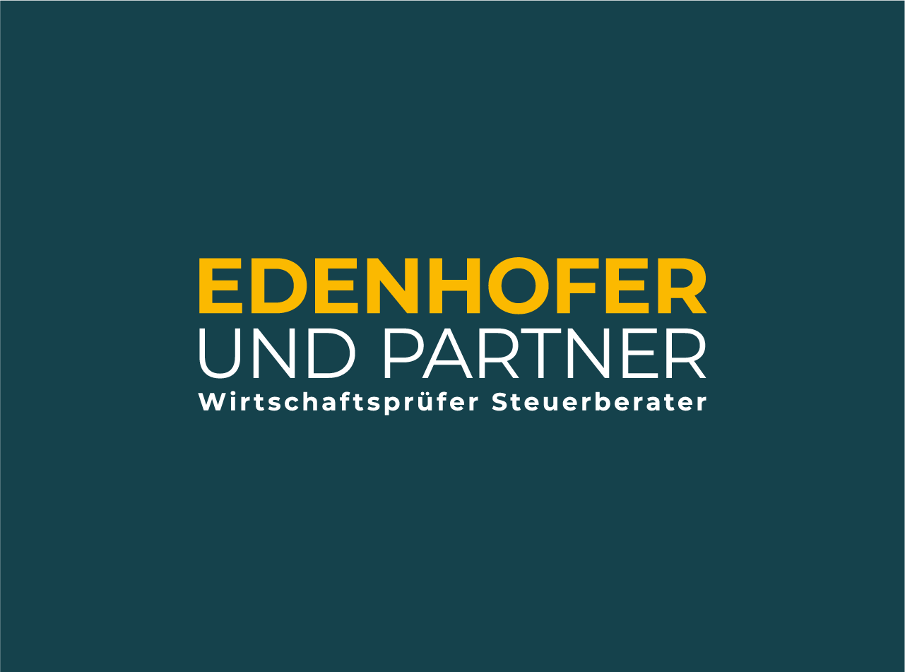 EDENHOFER UND PARTNER Wirtschaftsprüfer Steuerberater Logo Design, Corporate Design, Brand Design