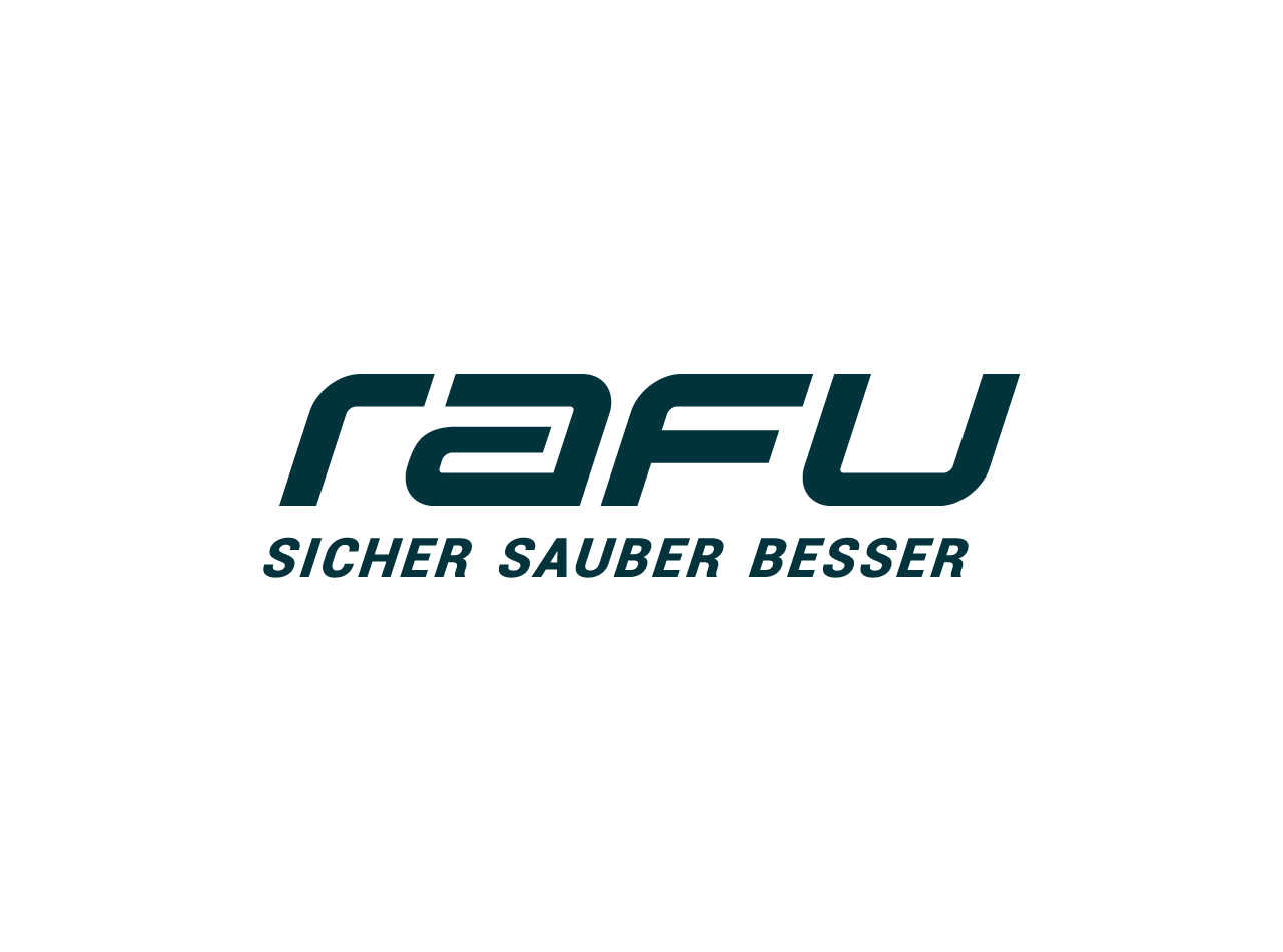 RAFU Sicher sauber besser Logo Design, Corporate Design, Brand Design