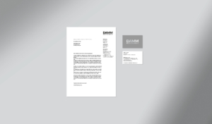 DAMM Rechtsanwälte Projektbeispiel für Logo Design und Corporate Design, Corporate Design Agentur, Designagentur, Design, Agentur Frankfurt, Brand Design, Grafik Design, Web Design