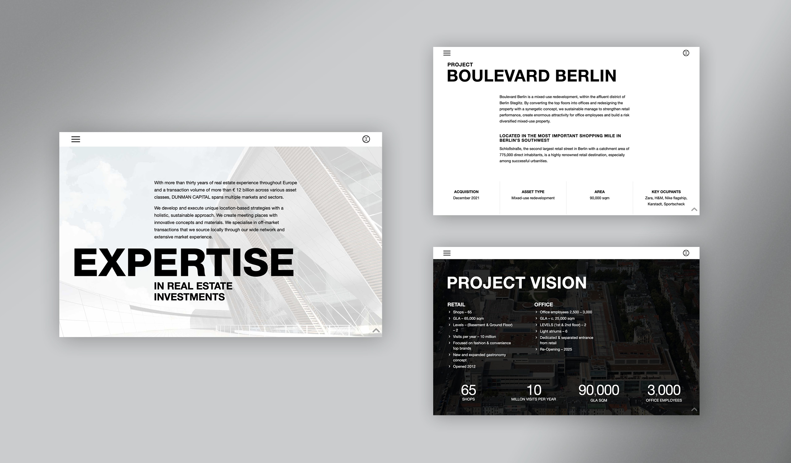 DUNMAN CAPITAL Finance Projektbeispiel für Logo Design und Corporate Design, Corporate Design Agentur, Designagentur, Design, Agentur Frankfurt, Brand Design, Grafik Design, Web Design