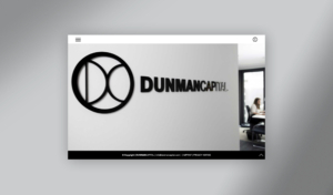 DUNMAN CAPITAL Finance Projektbeispiel für Logo Design und Corporate Design, Corporate Design Agentur, Designagentur, Design, Agentur Frankfurt, Brand Design, Grafik Design, Web Design